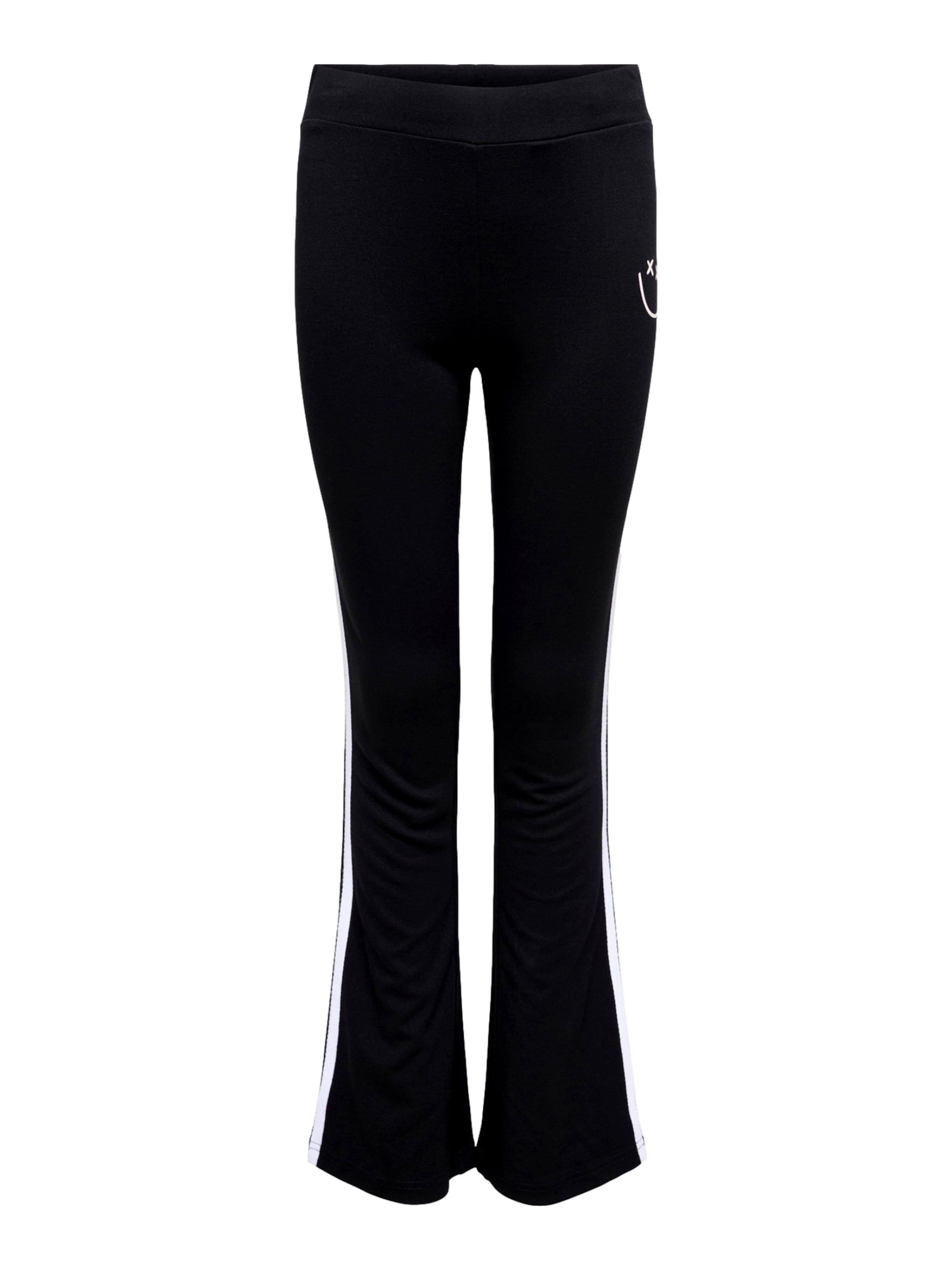 Pantalon 'Vida' ONLY GIRLS en noir : devant