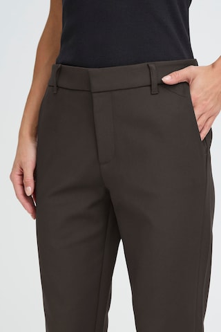 Regular Pantalon Pulz en marron