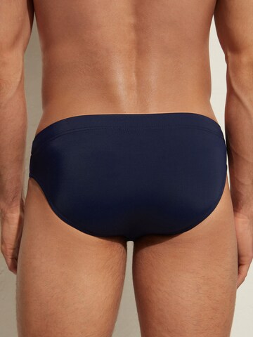 CALZEDONIA Swim Trunks in Blue