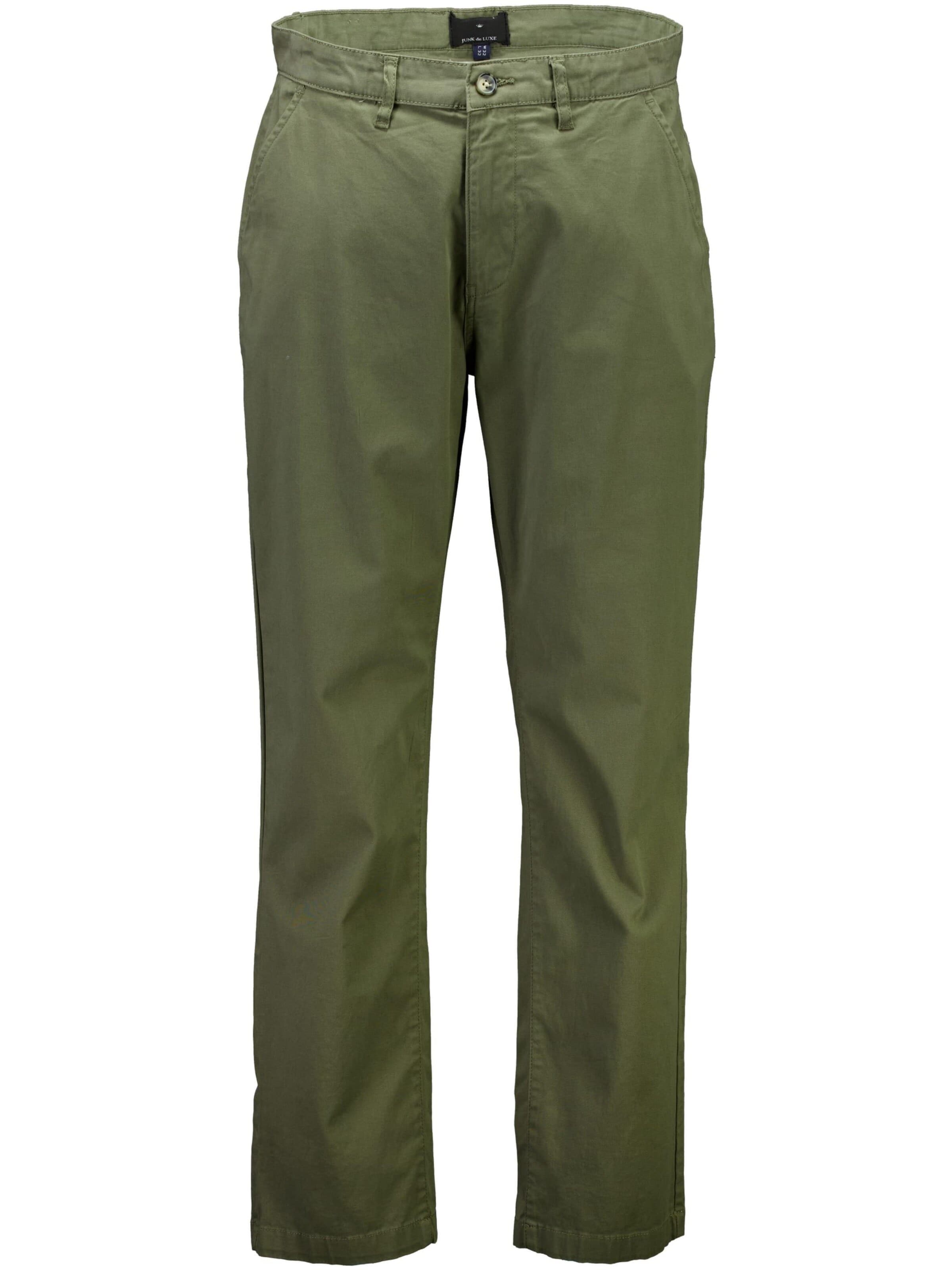 Junk de Luxe Chino Pants in Green: front