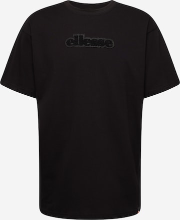 ELLESSE - Camisa 'Kem' em preto: frente