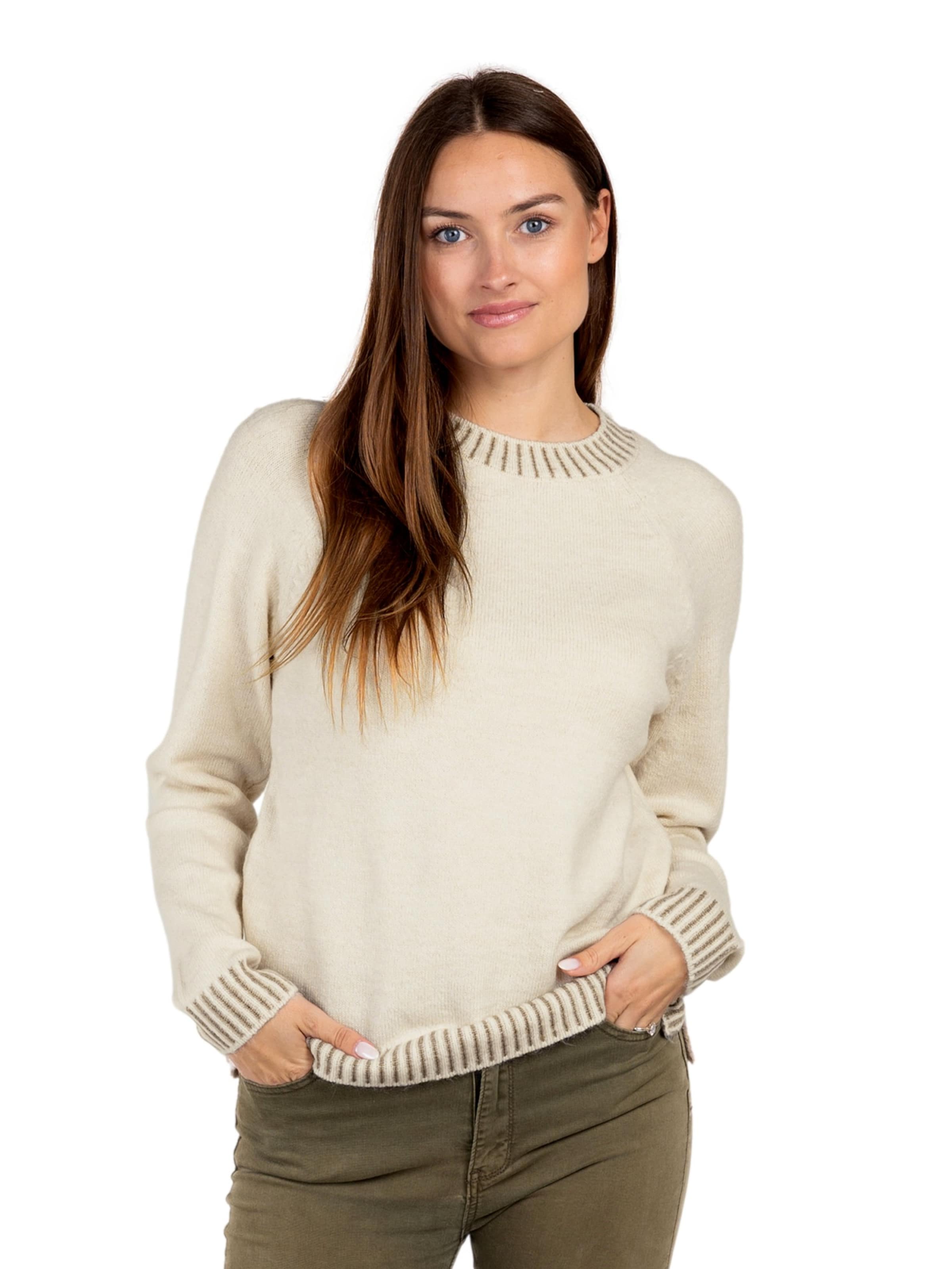 Pull-over 'GROOVE' Key Largo en blanc : devant