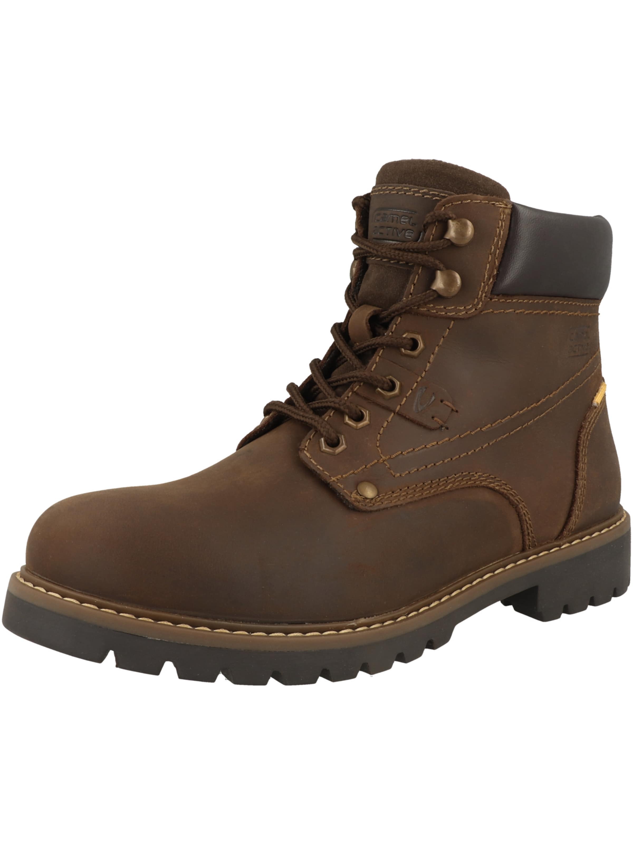Boots stringati '57SRA01' di CAMEL ACTIVE in marrone: frontale