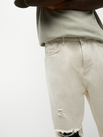 Pull&Bear regular Jeans i beige