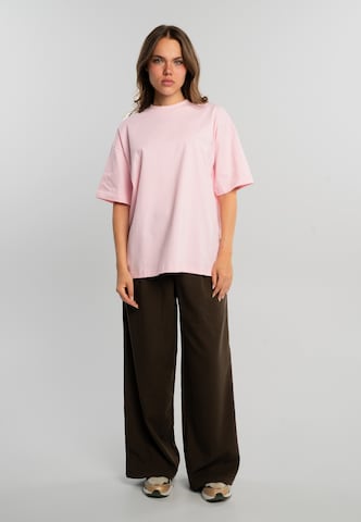 Another Cotton Lab T-Shirt 'Post Pilates' in Pink
