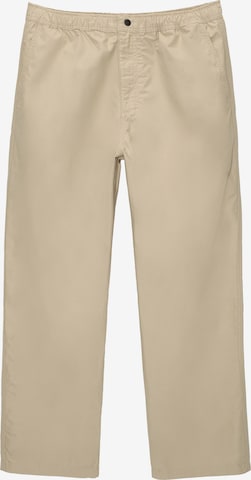 Pull&Bear Trousers in Brown: front