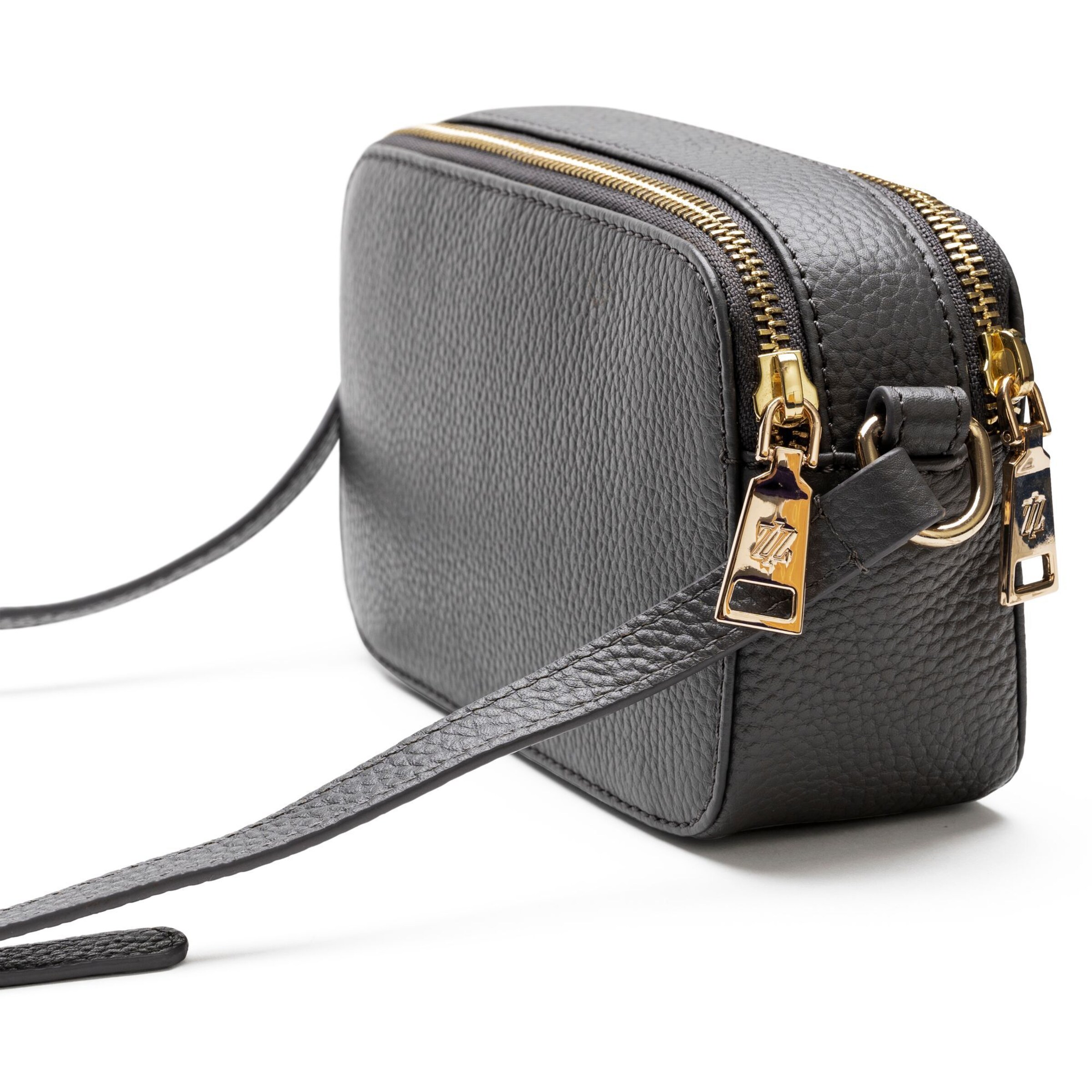 Borsa a tracolla 'Bologna' di Lazarotti in grigio