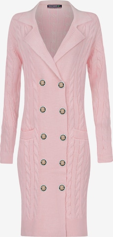 Abito in maglia di Felix Hardy in rosa: frontale