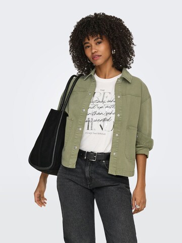 Veste mi-saison ONLY en vert