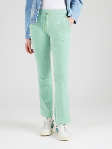 Juicy Couture Flared Pants 'Dach Cleo' in Green: front