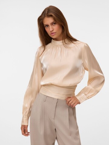 Camicia da donna 'VMPolly' di VERO MODA in grigio: frontale