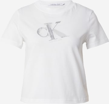 Calvin Klein JeansMajica - bijela boja: prednji dio