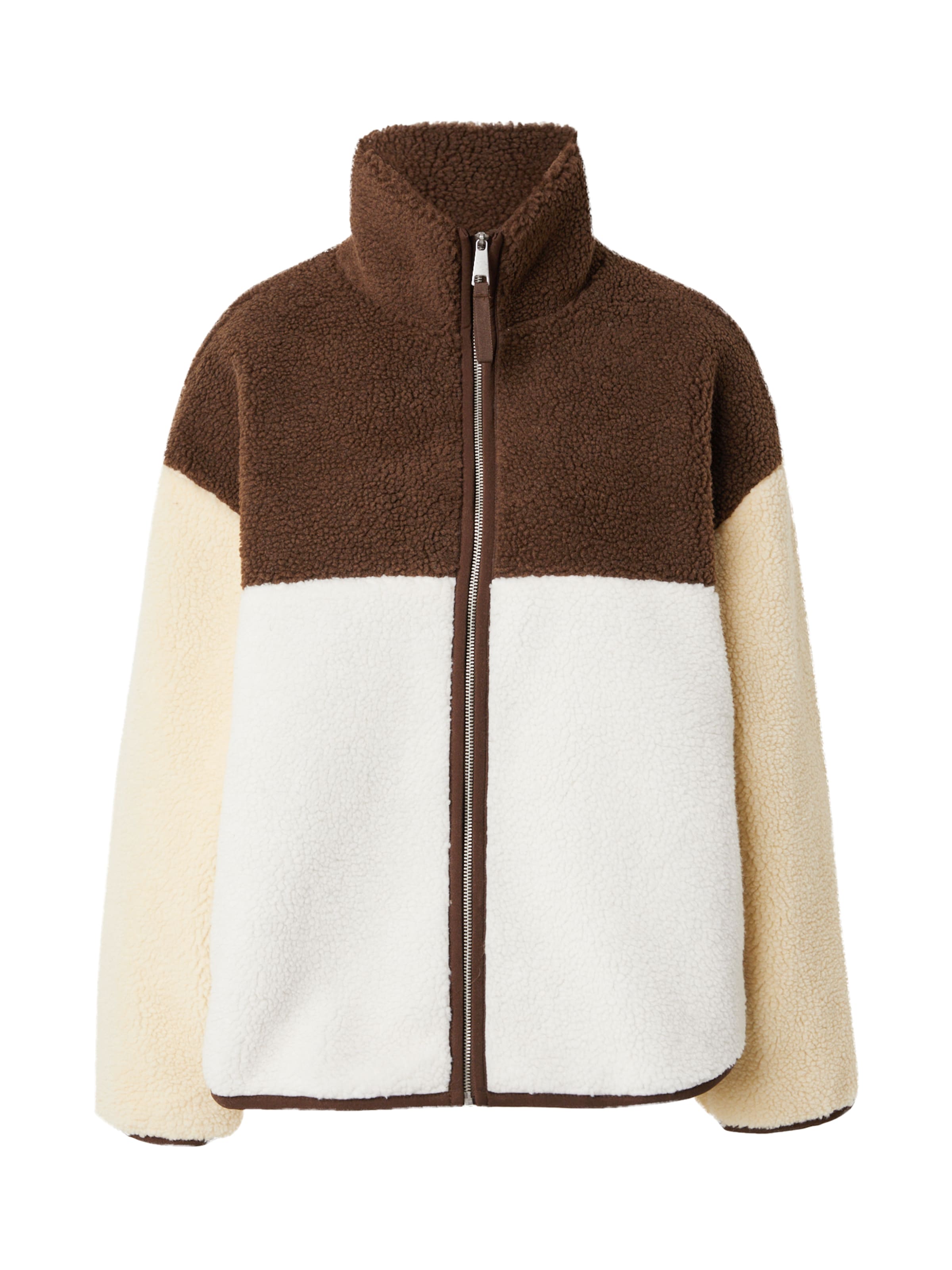 Monki Bluza polarowa w kolorze żółty: przód