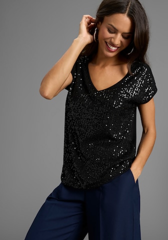 LAURA SCOTT T-Shirt in Schwarz: Vorderseite
