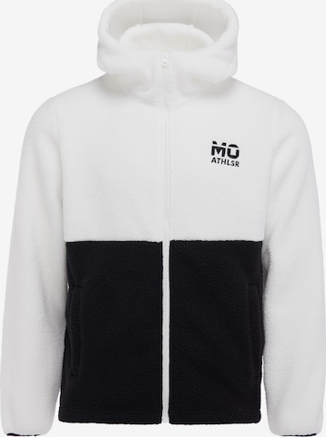 Veste en polaire Mo ATHLSR en noir : devant