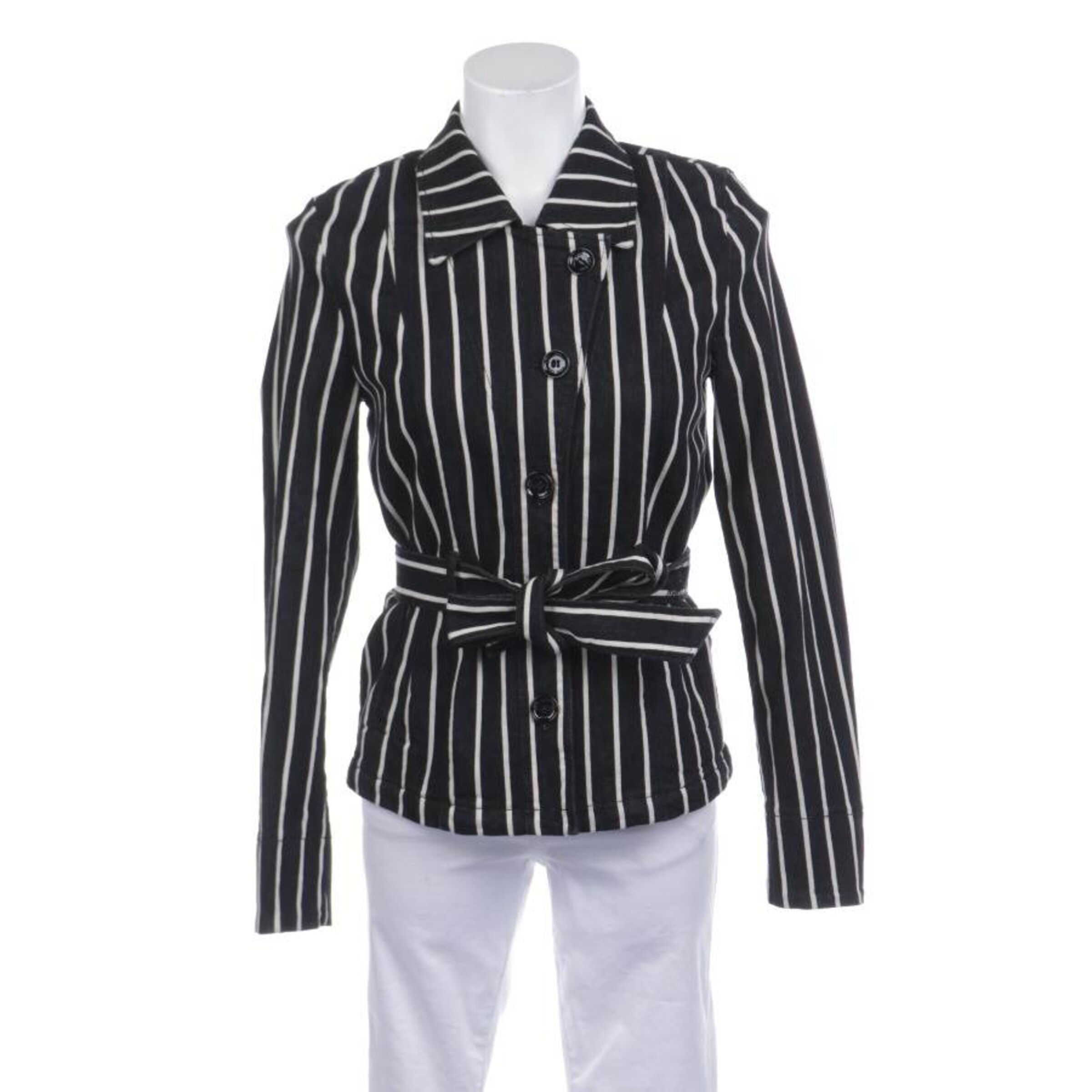 Marc Cain Jacket & Coat in S in Black: front