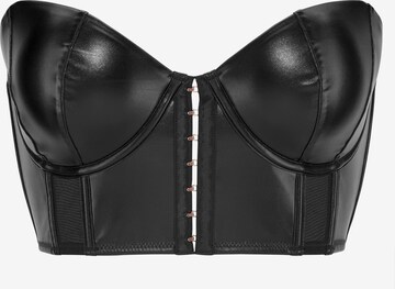 PETITE FLEUR GOLD - Corset en negro