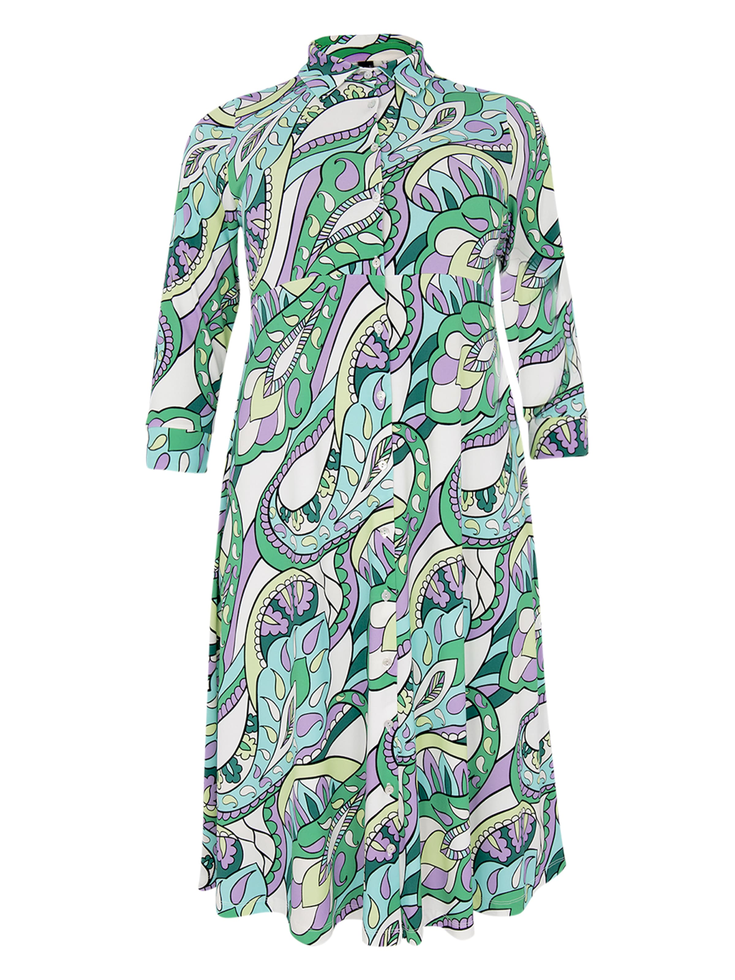 YOEK Blousejurk in Wit: voorkant