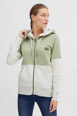 Oxmo - Sudadera con cremallera 'Kate' en gris: frente