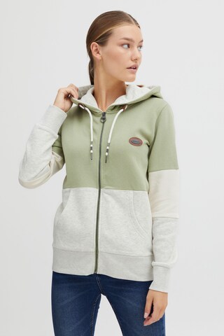 Oxmo Sweatjacke 'Kate' in Grau: predná strana