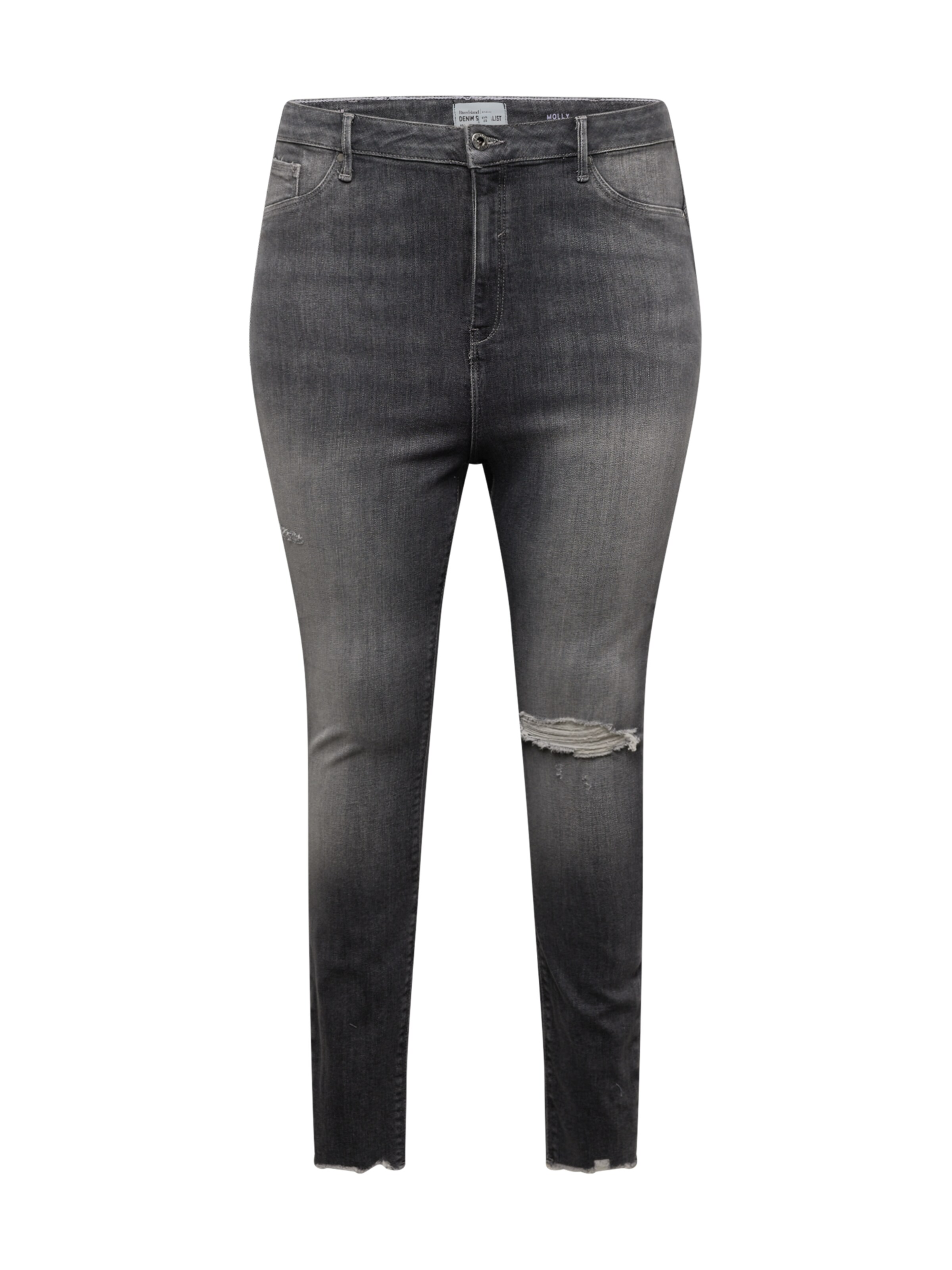 River Island Plus Slimfit Jeans 'MOLLY' i grå: forside