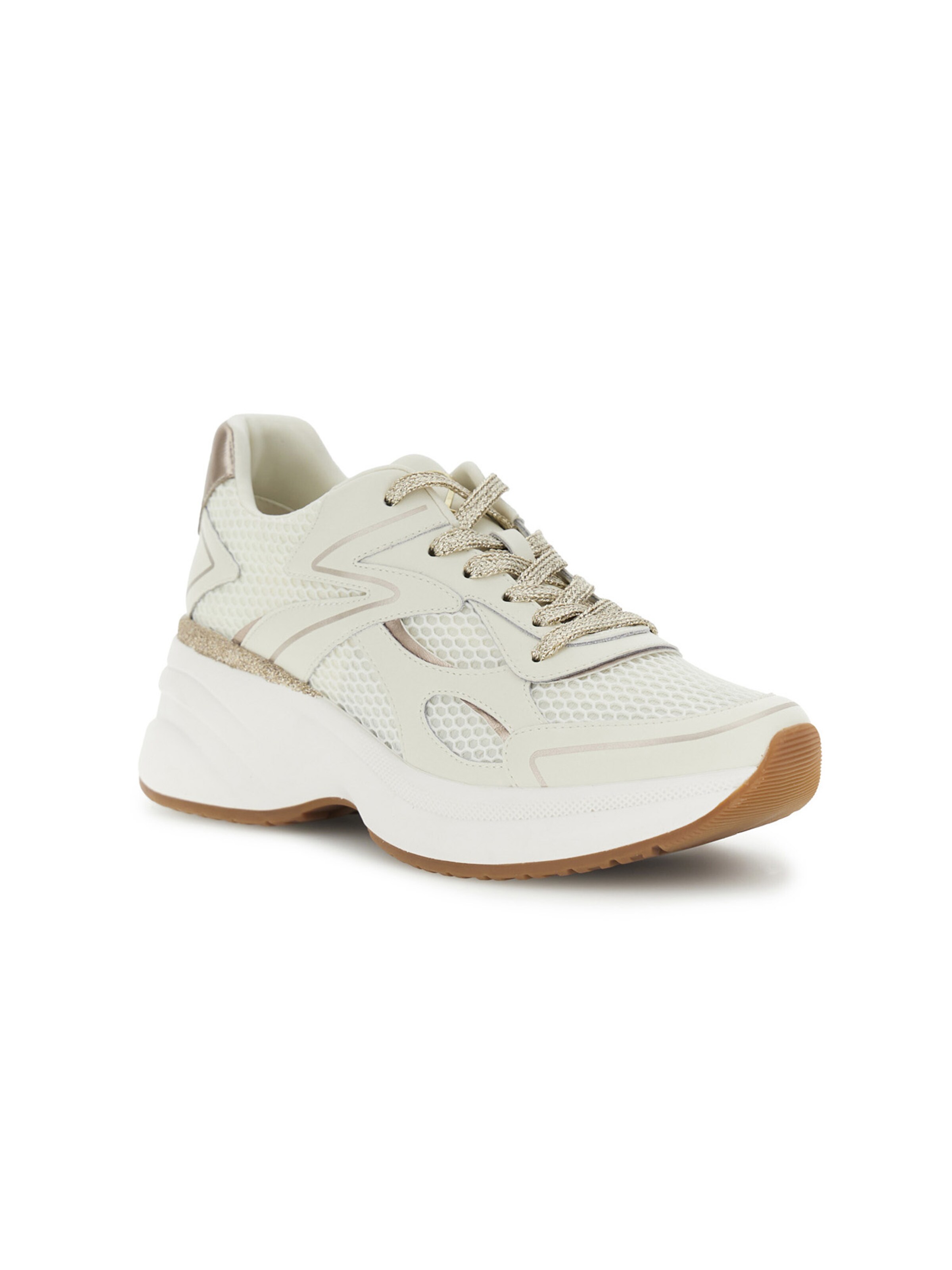 CAFè NOIR Sneakers laag in Wit: voorkant