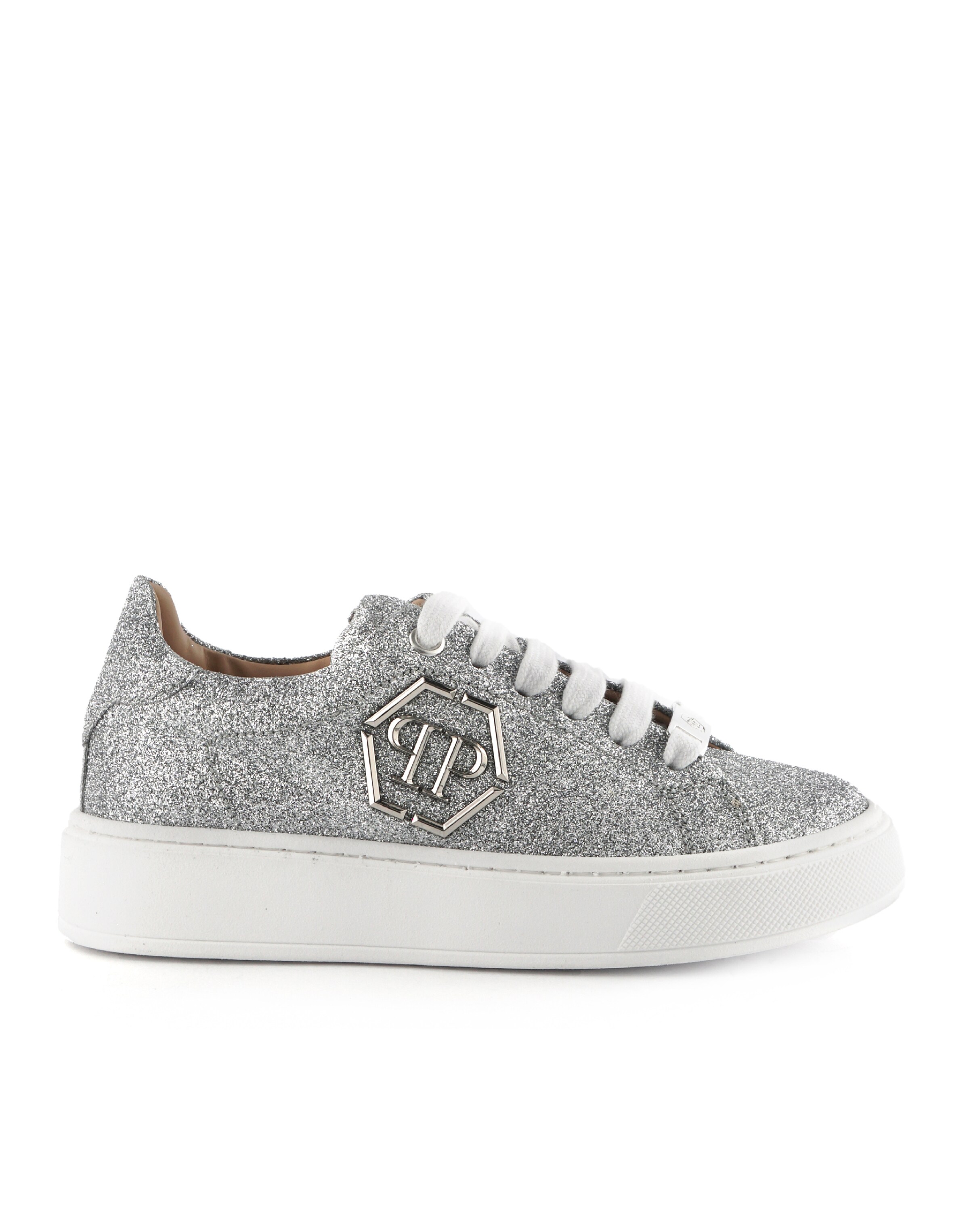 Philipp Plein - Sapatilhas em prata