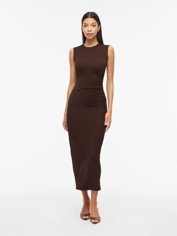 VILA Dress 'VIDANNI' in Brown