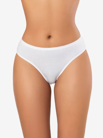 Slip Erdem en blanc : devant