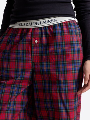 Polo Ralph Lauren Pyjamabroek ' Trail Tartans ' in Blauw