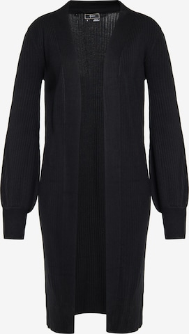 fainaKardigan - crna boja: prednji dio