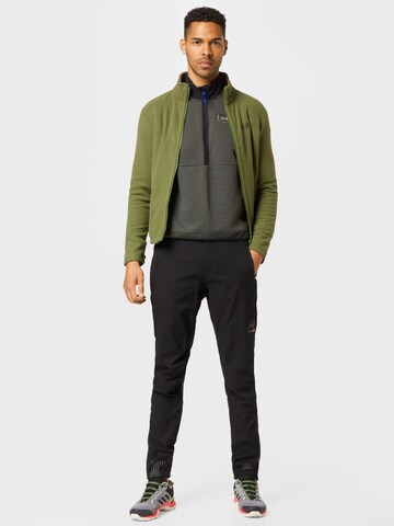 JACK WOLFSKIN Funktionele fleece-jas 'Moonrise' in Groen