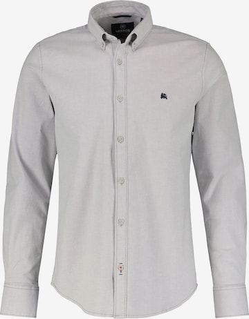 LERROS Regular fit Button Up Shirt in Grey: front