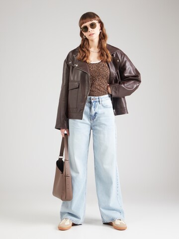 GUESS Wide Leg Farkut 'Bellflower' värissä sininen