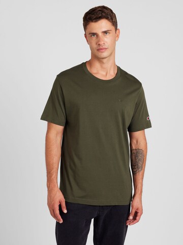 Maglietta di Champion Authentic Athletic Apparel in verde: frontale