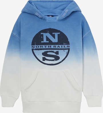 North Sails Sportief sweatshirt in Blauw: voorkant