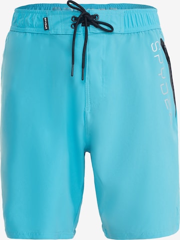 Spyder Sportbadehose in Blau: predná strana