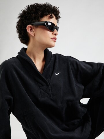 NIKE Sportpullover 'ONE' in Schwarz