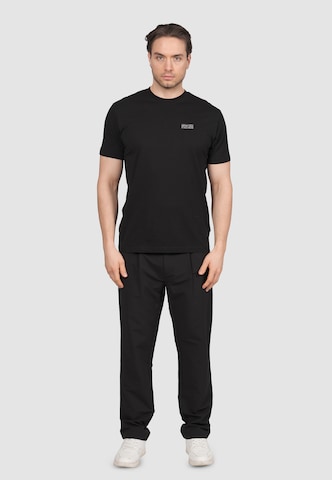 Kleinigkeit - Camiseta 'Unterm Strich' en negro