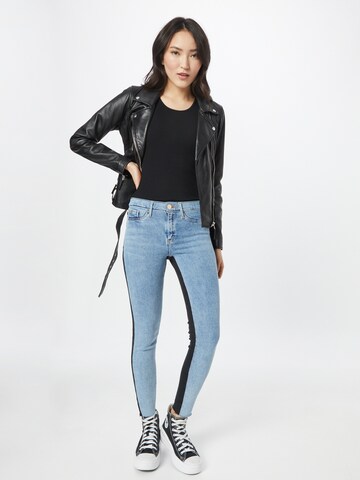 River Island Skinny Jeans 'MOLLY' in Blauw