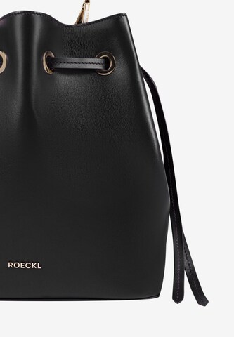 Roeckl Beuteltasche 'Gianna' in Schwarz