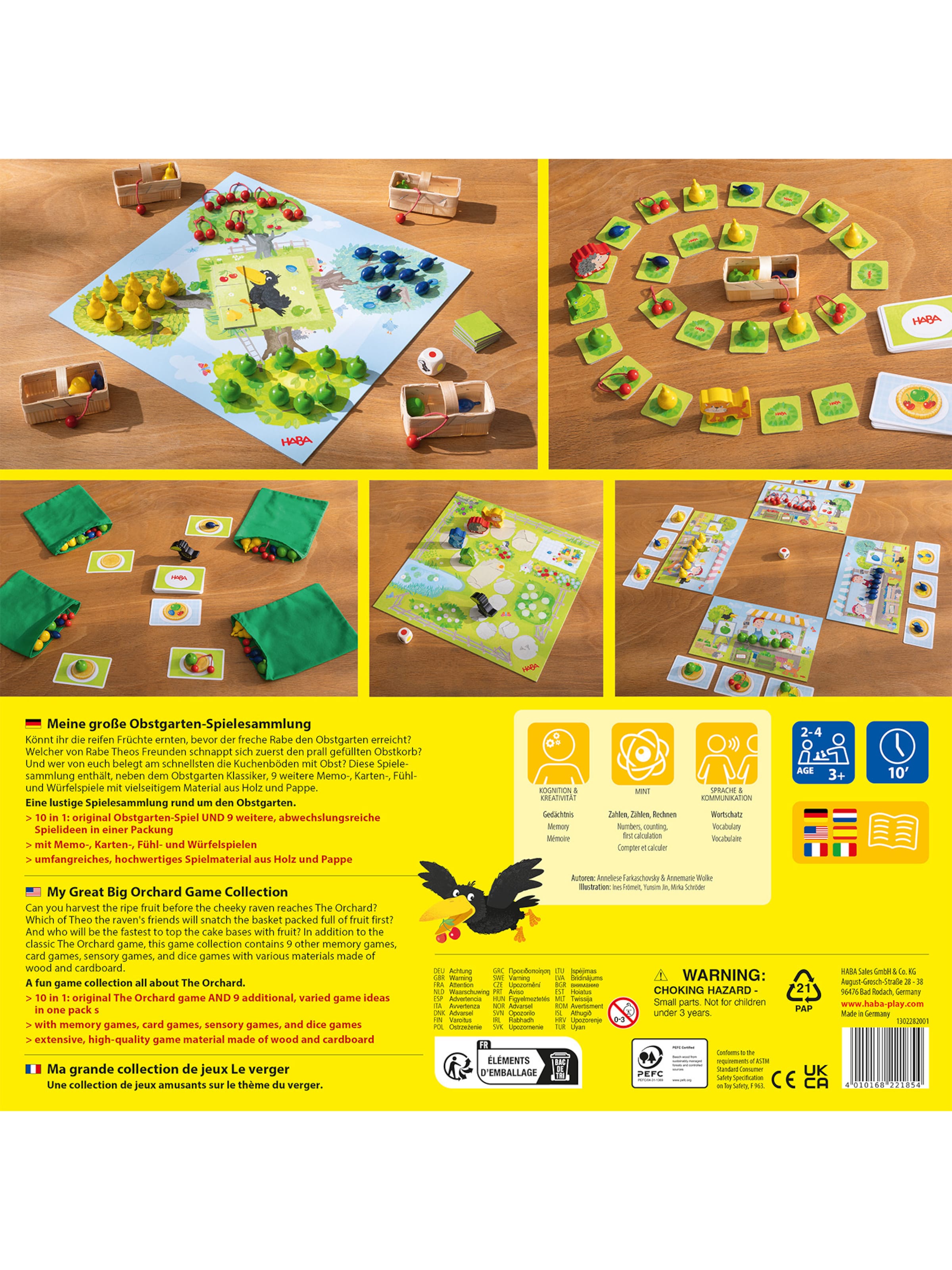 HABA Game ' Großer Obstgarten  ' in Mixed colors
