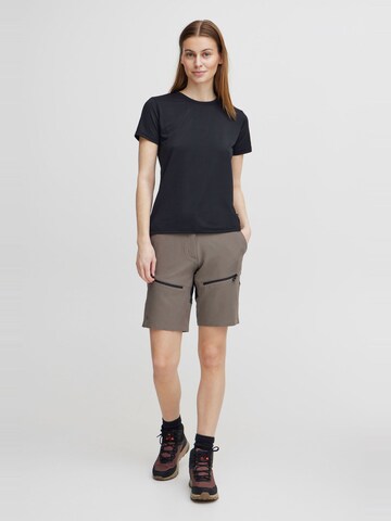 North Bend - Camiseta funcional 'Elwina' en negro