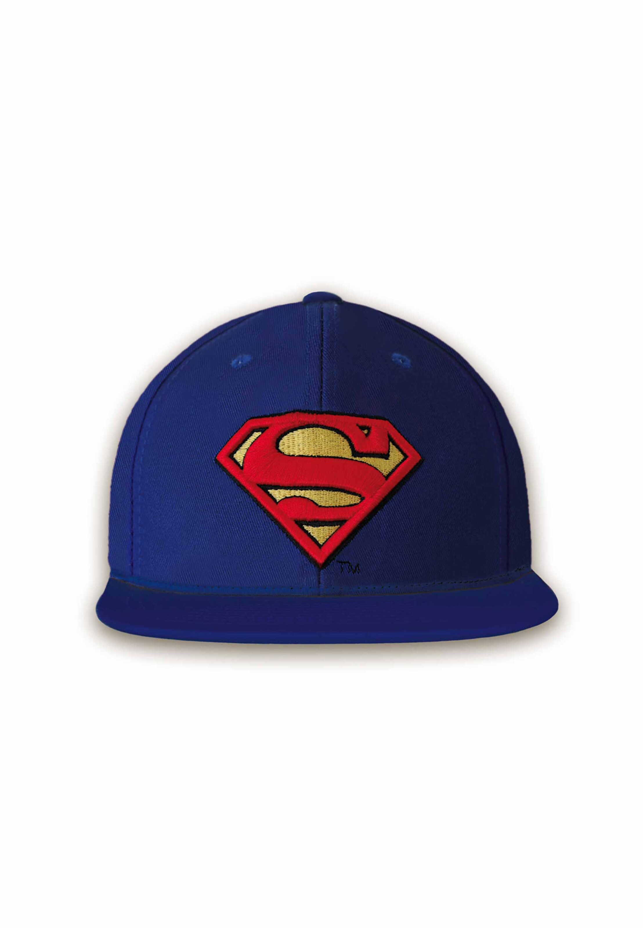 LOGOSHIRT Beanie 'DC Superman' in Blue