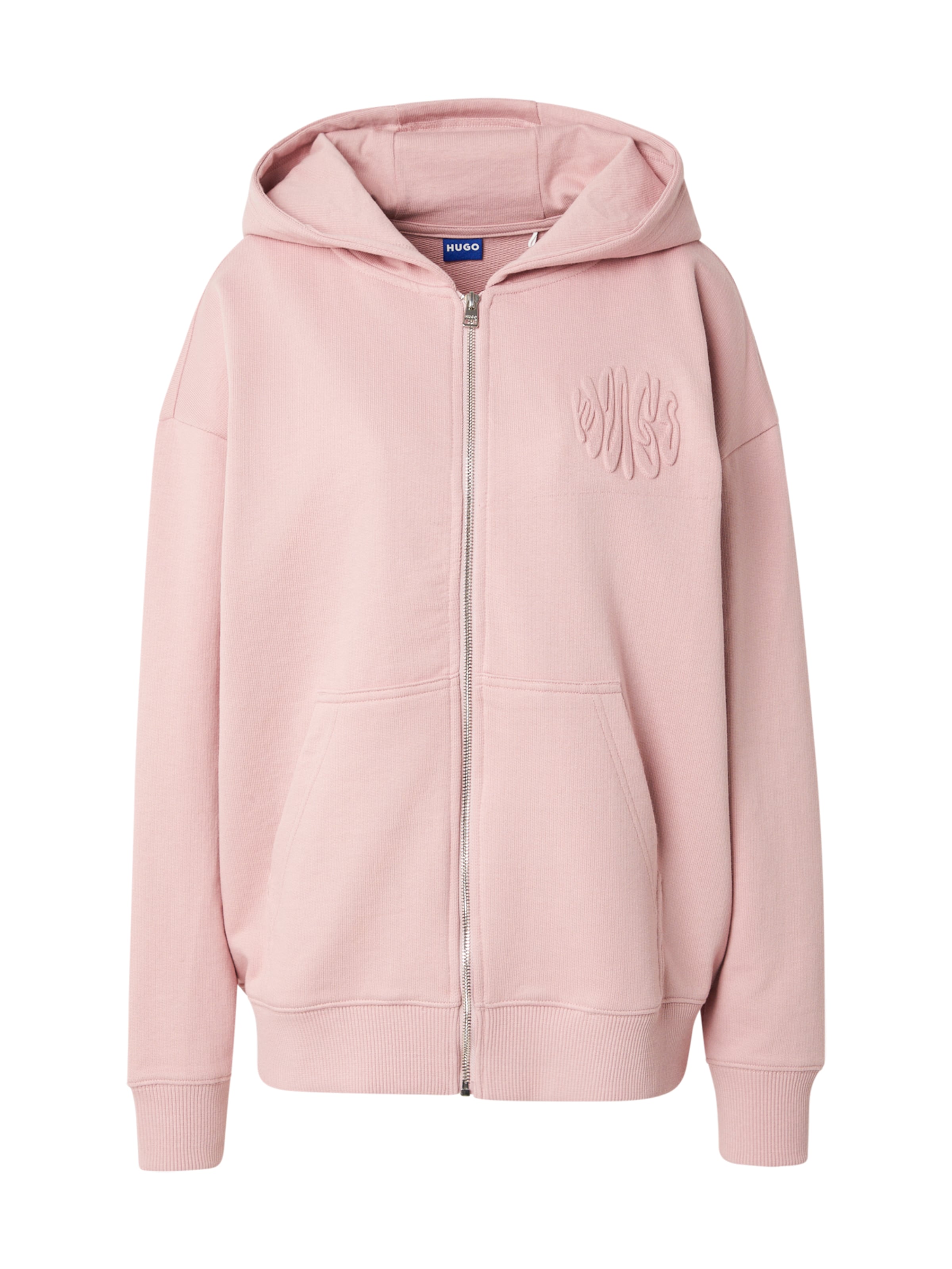 Veste de survêtement 'Doa_B_3' HUGO en rose : devant