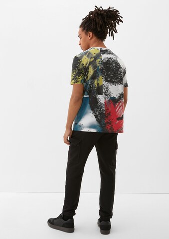 QS T-Shirt in Weiß