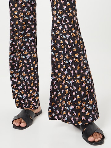 Pimkie Flared Trousers 'PAOLA' in Black