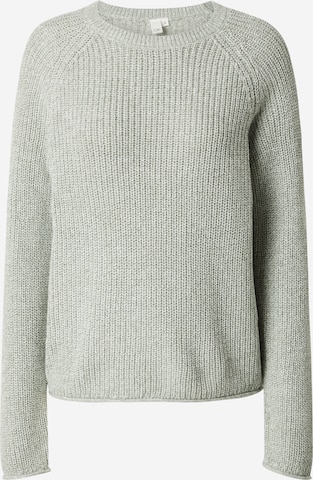 Pull-over QS en vert : devant