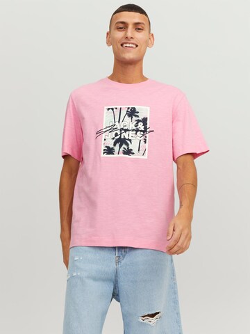 JACK & JONES T-Shirt in Pink: predná strana