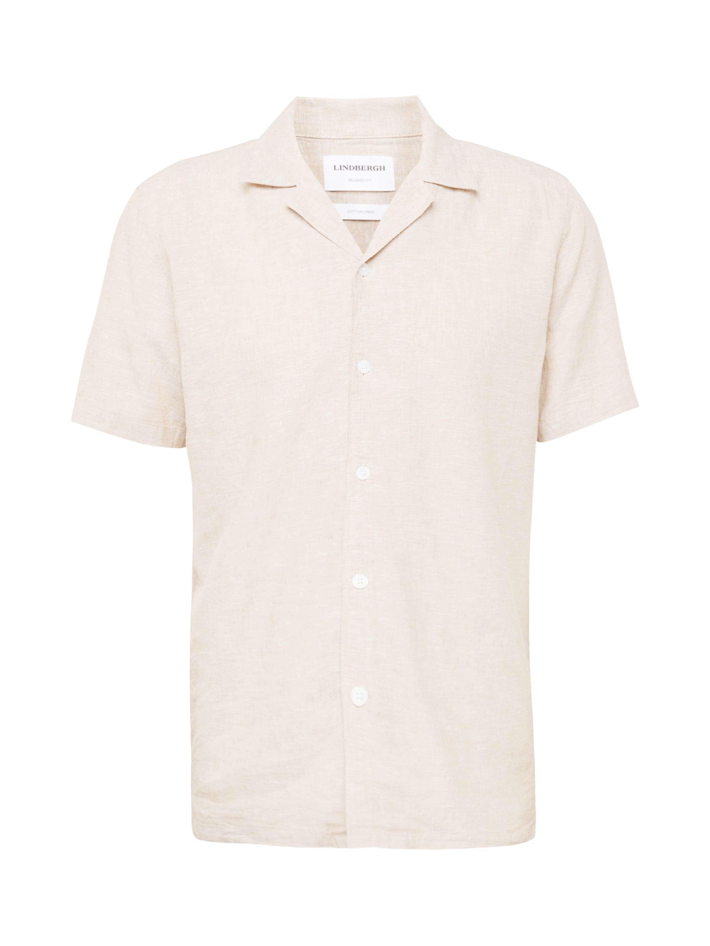 bēšs Lindbergh Standarta piegriezums Krekls: no priekšpuses